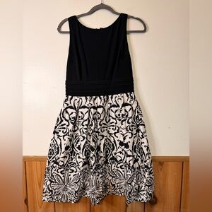 Ralph Lauren Black and White Dress